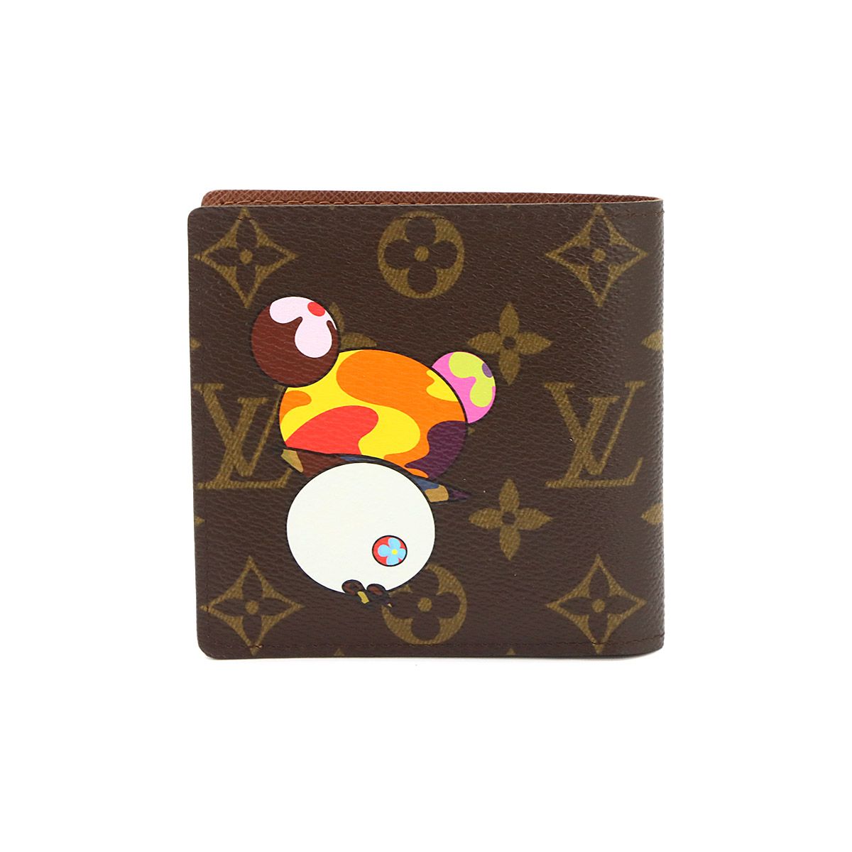 Louis Vuitton Monogram Panda Portefeuille Cartes Credit Monet Bifold Wallet — view 3