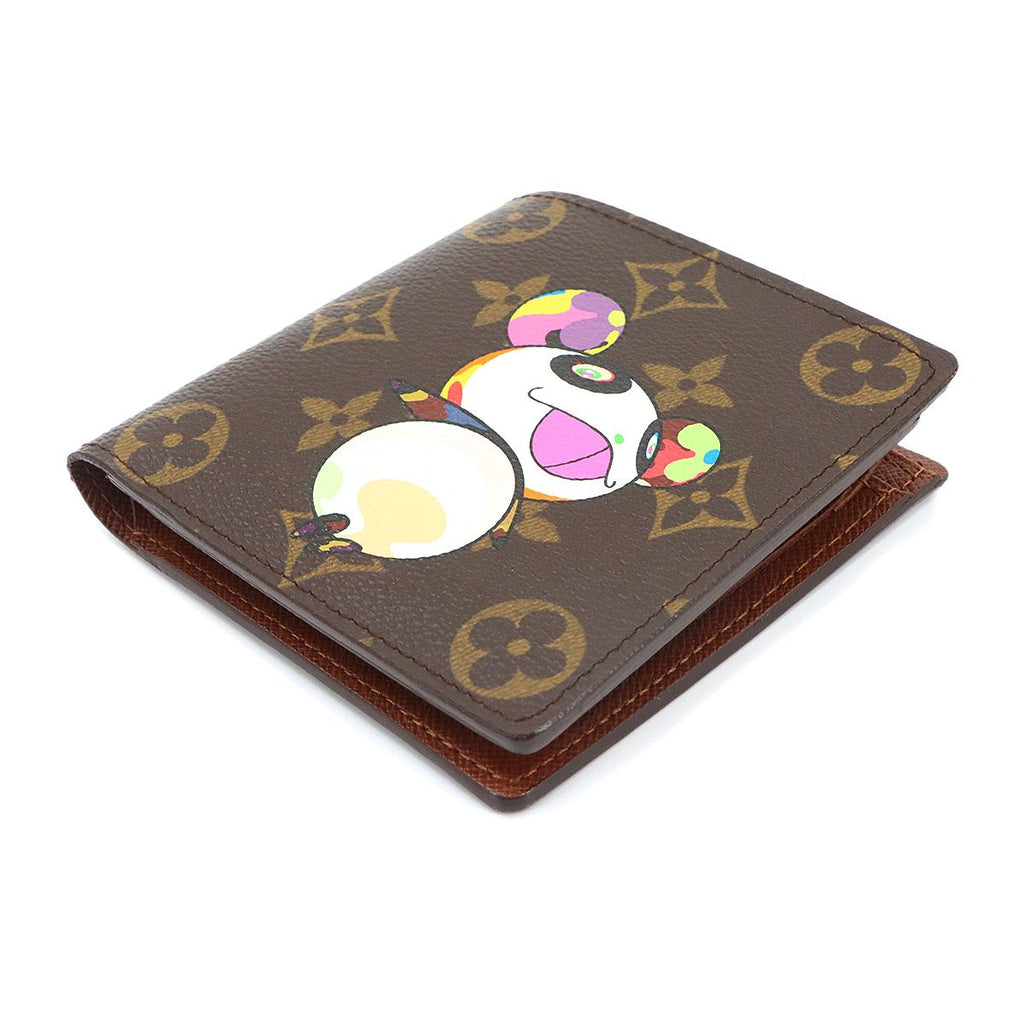 Louis Vuitton Monogram Panda Portefeuille Cartes Credit Monet Bifold Wallet — view 4