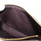 Louis Vuitton Monogram Vernis Pochette Accessoires Hand Bag Leather Amaranth — view 8