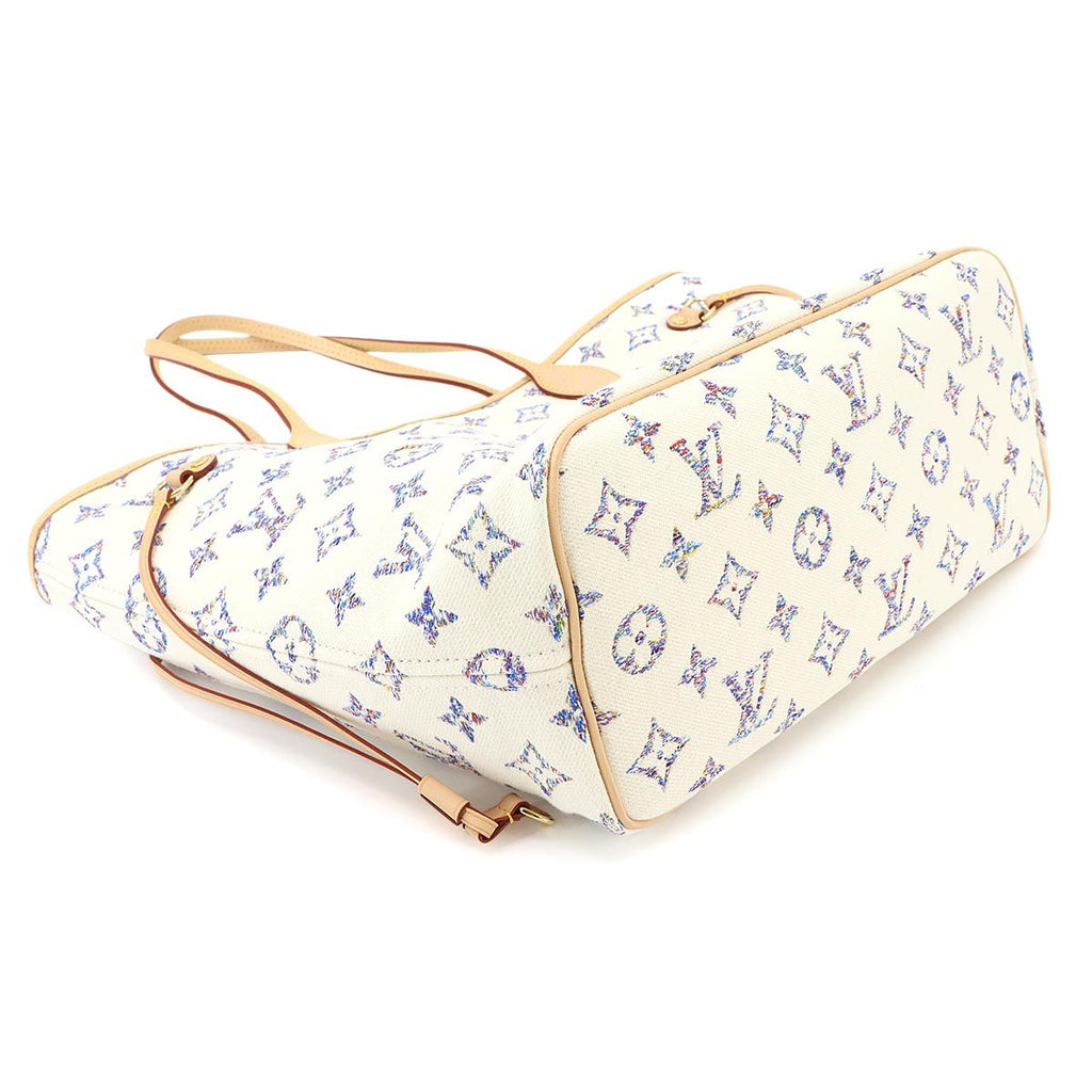 Louis Vuitton Nautical Monogram Jacquard Neverfull MM Tote Bag — view 5