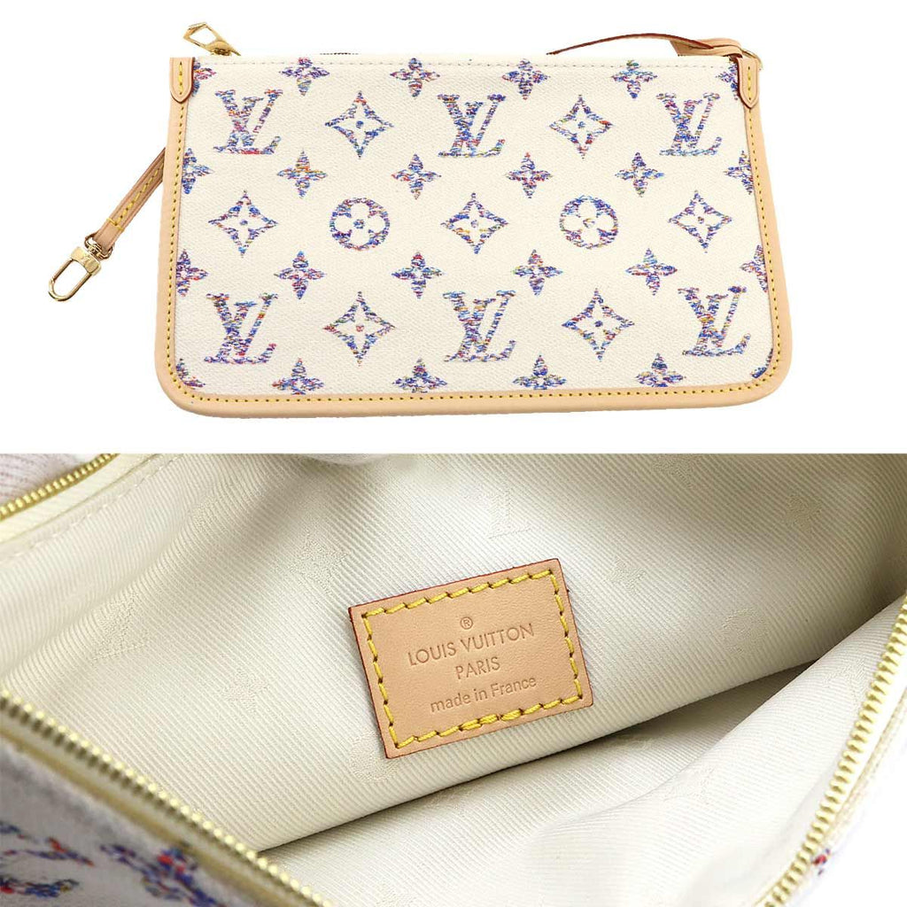 Louis Vuitton Nautical Monogram Jacquard Neverfull MM Tote Bag — view 8