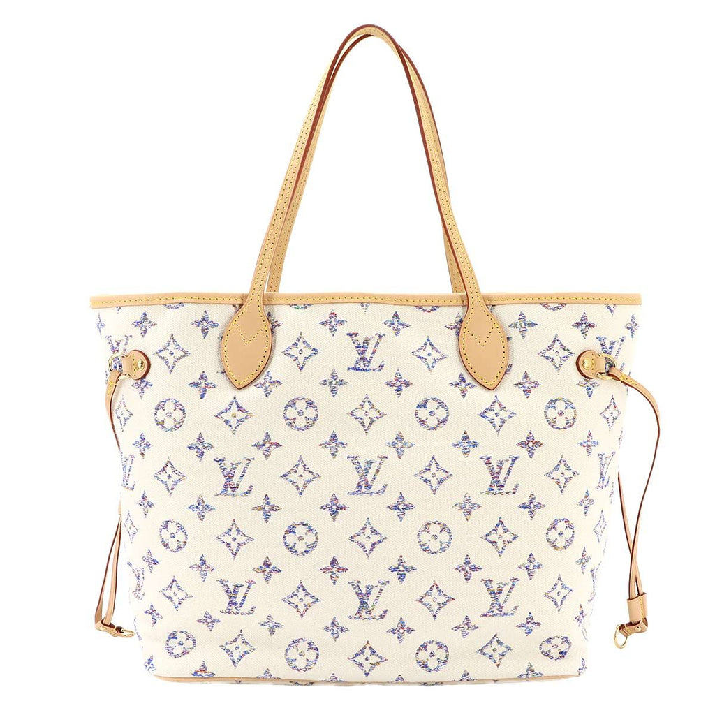 Louis Vuitton Nautical Monogram Jacquard Neverfull MM Tote Bag — view 3