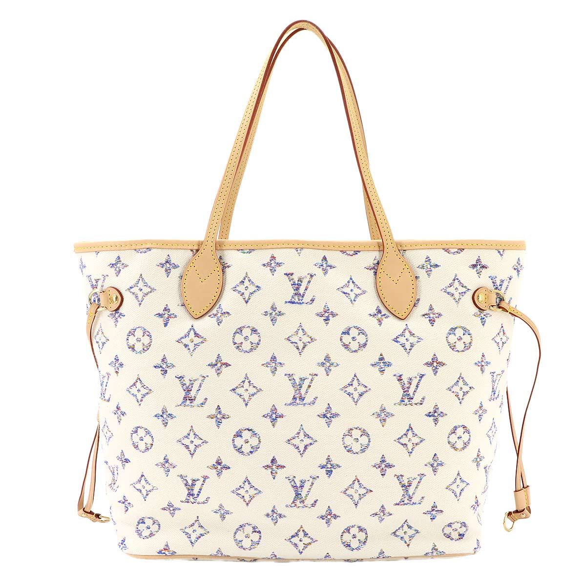 Louis Vuitton Nautical Monogram Jacquard Neverfull MM Tote Bag — view 3