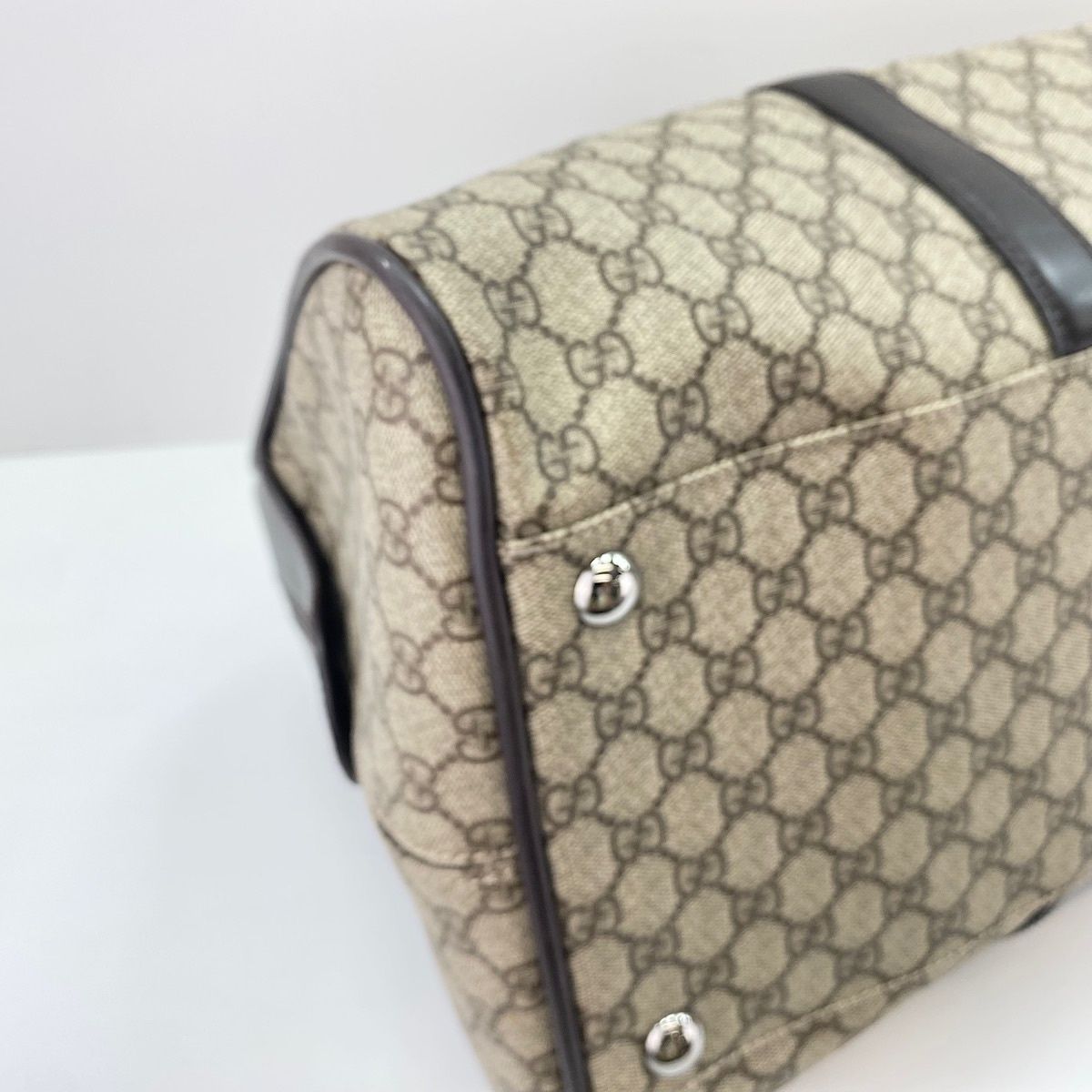 Gucci Boston Bag Travel Bags Brown — view 8