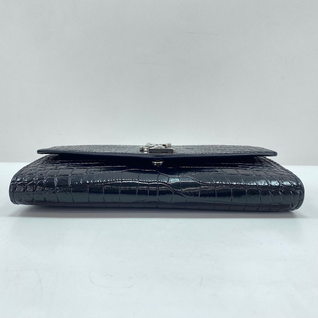 Saint Laurent Shoulder Bag Croco Embossed — view 6