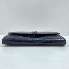 Saint Laurent Shoulder Bag Croco Embossed — view 6