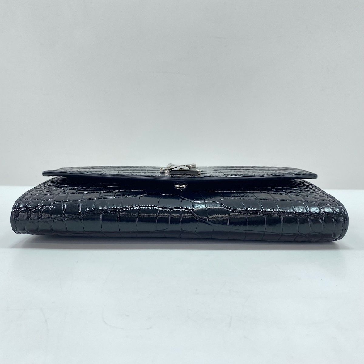 Saint Laurent Shoulder Bag Croco Embossed — view 6