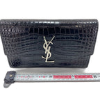 Saint Laurent Shoulder Bag Croco Embossed — view 3