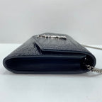 Saint Laurent Shoulder Bag Croco Embossed — view 4
