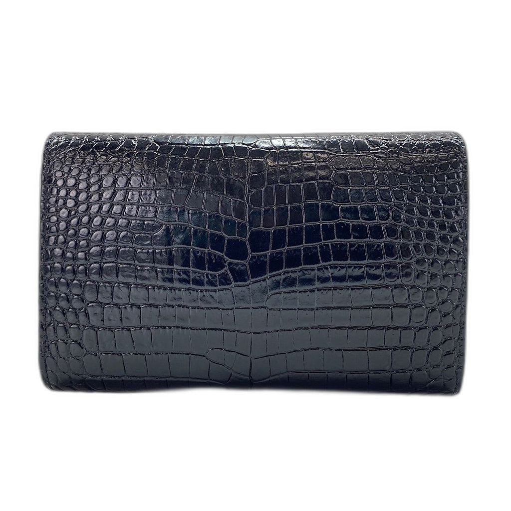 Saint Laurent Shoulder Bag Croco Embossed — view 2