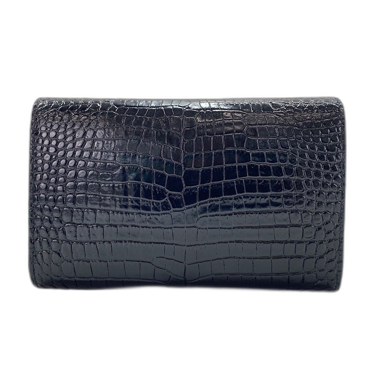 Saint Laurent Shoulder Bag Croco Embossed — view 2