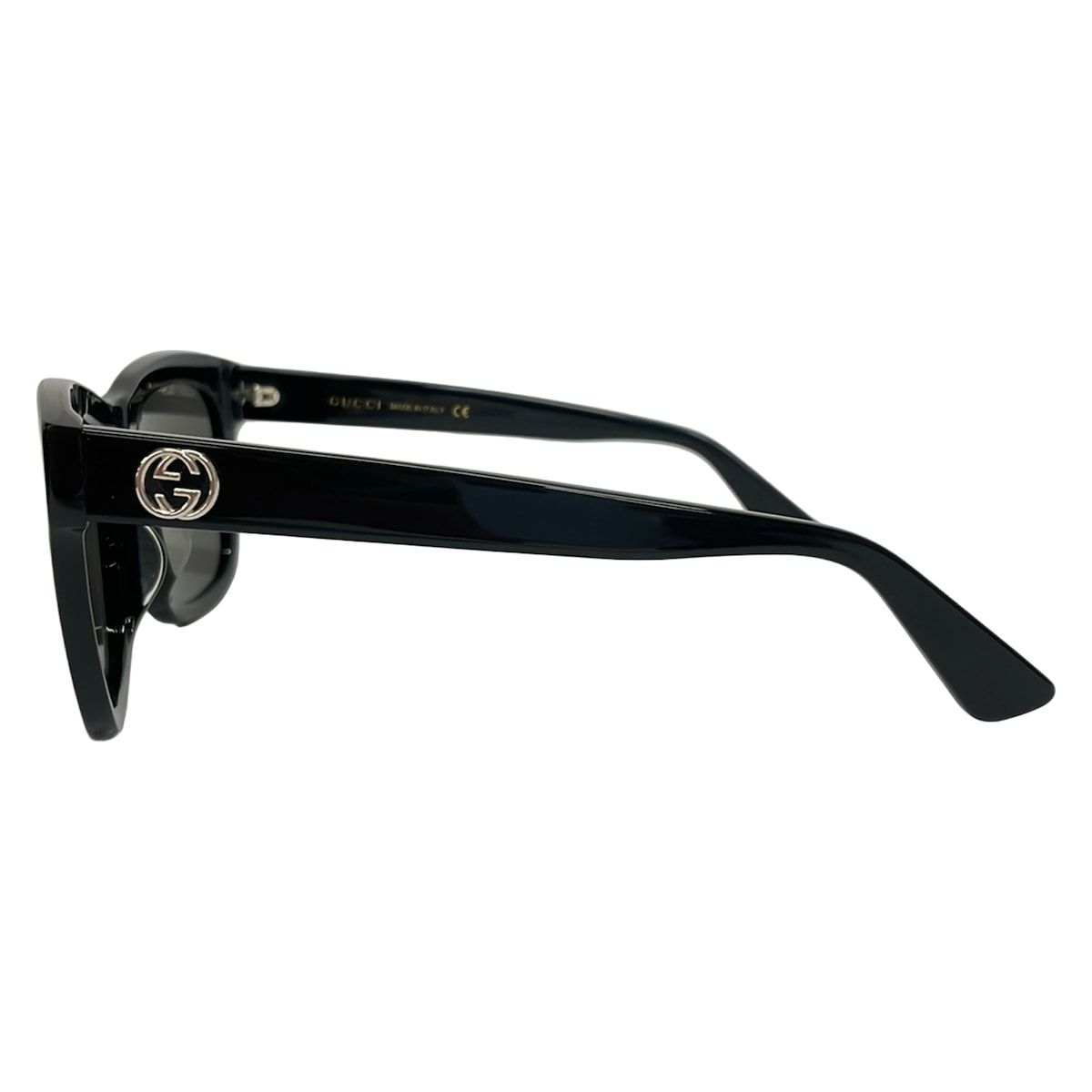 Gucci Sunglasses Black Interlocking Eyewear — view 2