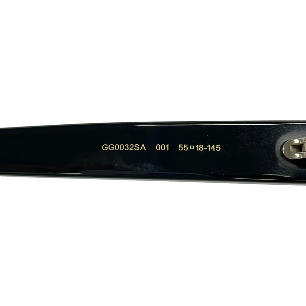 Gucci Sunglasses Black Interlocking Eyewear — view 5