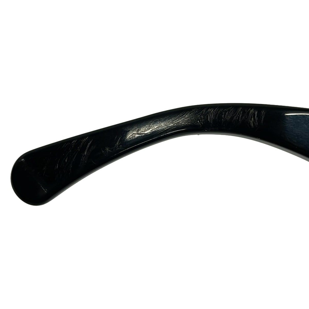 Chanel Sunglasses Black with Mirror Quilted Leather Eyewear — view 7