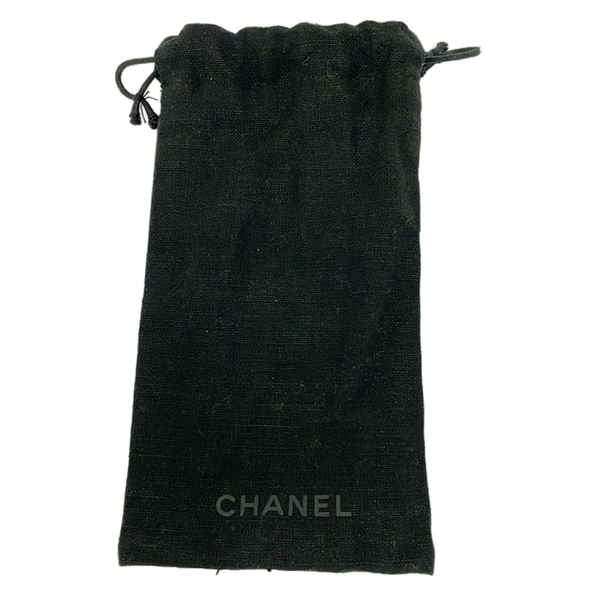 Chanel Sunglasses Black with Mirror Quilted Leather Eyewear — view 6