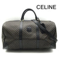 Celine Macadam Boston Hand Bag Black Bag