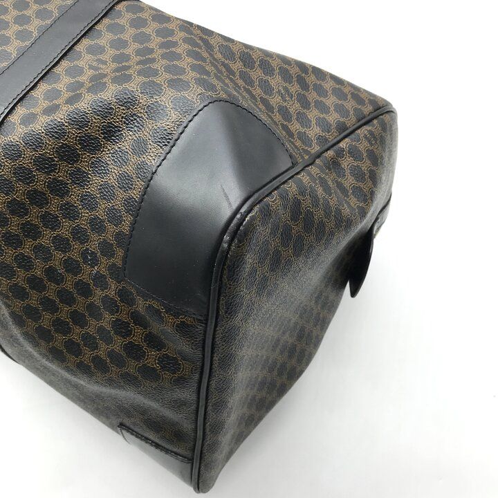 Celine Macadam Boston Hand Bag Black Bag — view 6