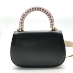 Gucci Super Rare Bamboo Stone Limited 2-Way Bag Black Bag — view 2