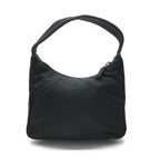Prada Nylon Pouch Shoulder Bag Black Case — view 3
