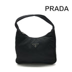 Prada Nylon Pouch Shoulder Bag Black Case