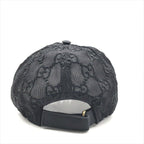 Gucci Hat Cap GG Embroidery Black — view 5