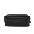 Gucci Clutch Double Zipper Lightweight Simple Pouch Nylon Black — view 2