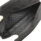 Gucci Clutch Double Zipper Lightweight Simple Pouch Nylon Black — view 8