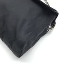 Prada Nylon Tessuto Chain Shoulder Bag Black — view 6