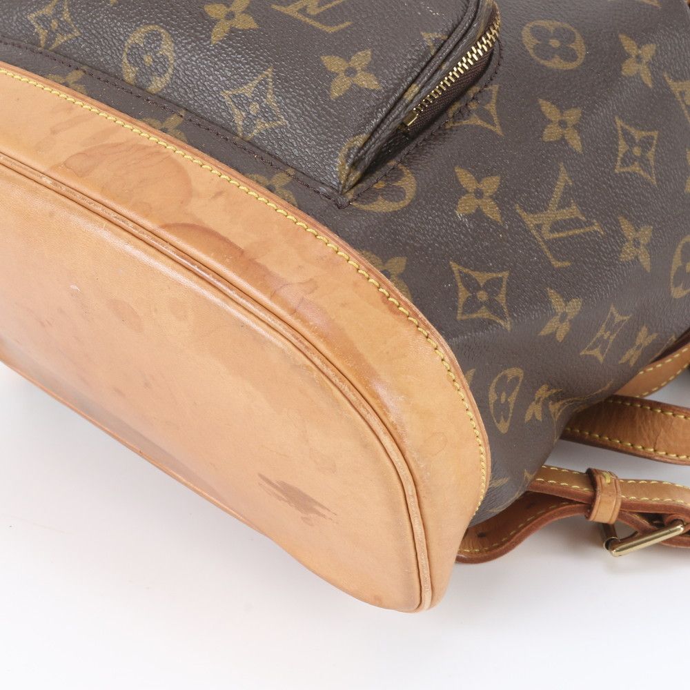 Louis Vuitton Monogram Montsouris Leather Backpack Shoulder Bag — view 5