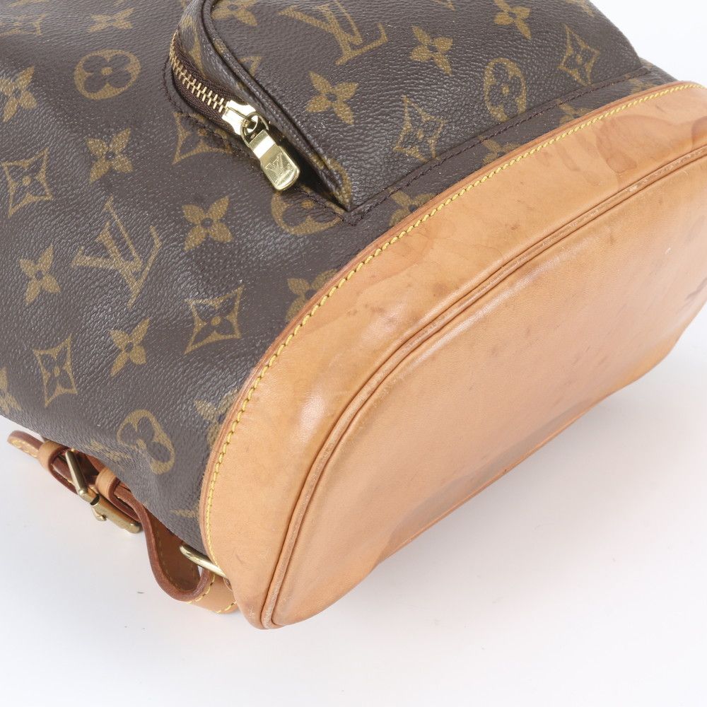 Louis Vuitton Monogram Montsouris Leather Backpack Shoulder Bag — view 4