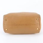 Loewe Vintage Anagram Mini Boston Leather Handbag Tote — view 6