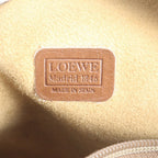Loewe Vintage Anagram Mini Boston Leather Handbag Tote — view 8