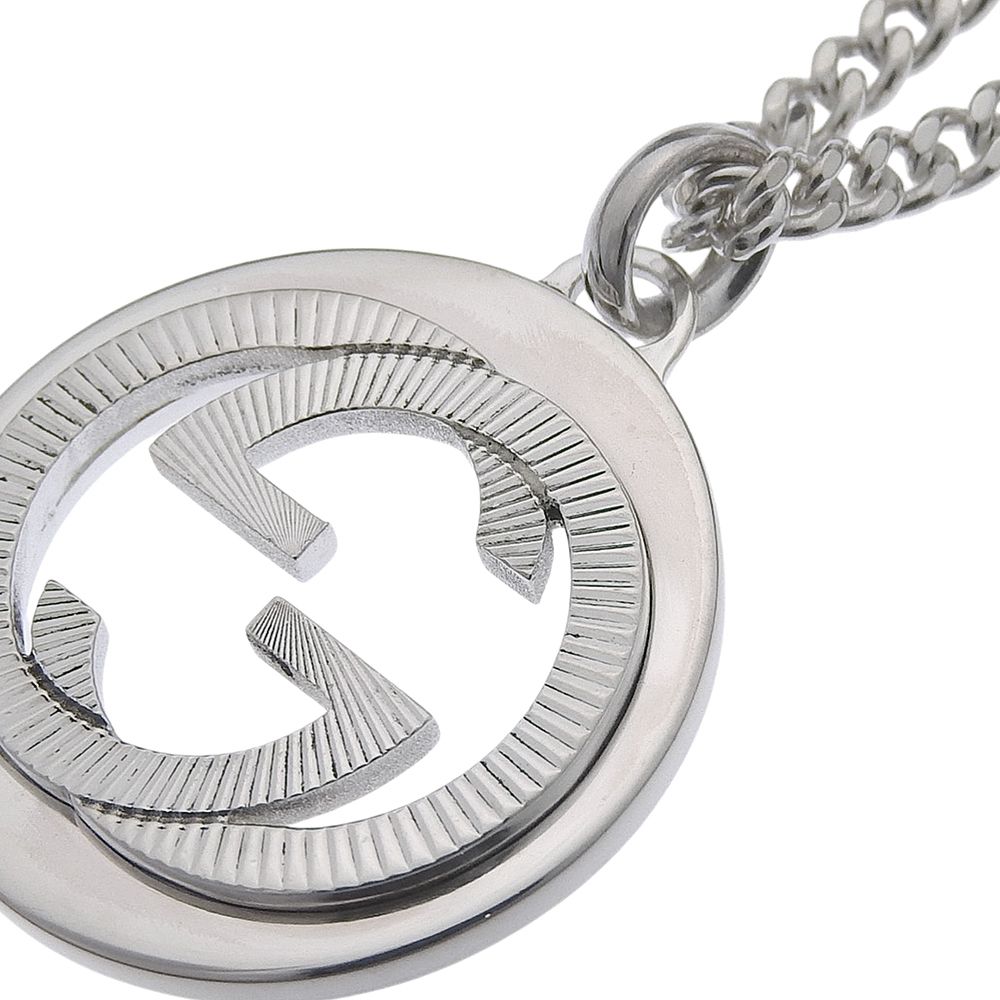 Gucci Interlocking G 925 Sterling Silver Necklace — view 5