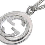 Gucci Interlocking G 925 Sterling Silver Necklace — view 5
