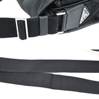 Prada Messenger Bag Black Nylon Saffiano — view 7