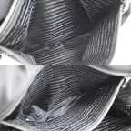 Prada Messenger Bag Black Nylon Saffiano — view 8