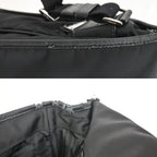 Prada Messenger Bag Black Nylon Saffiano — view 6