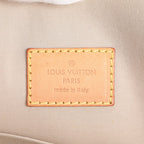 Louis Vuitton Monogram Miroir Sac Plat Leather Tote Bag Hand — view 8