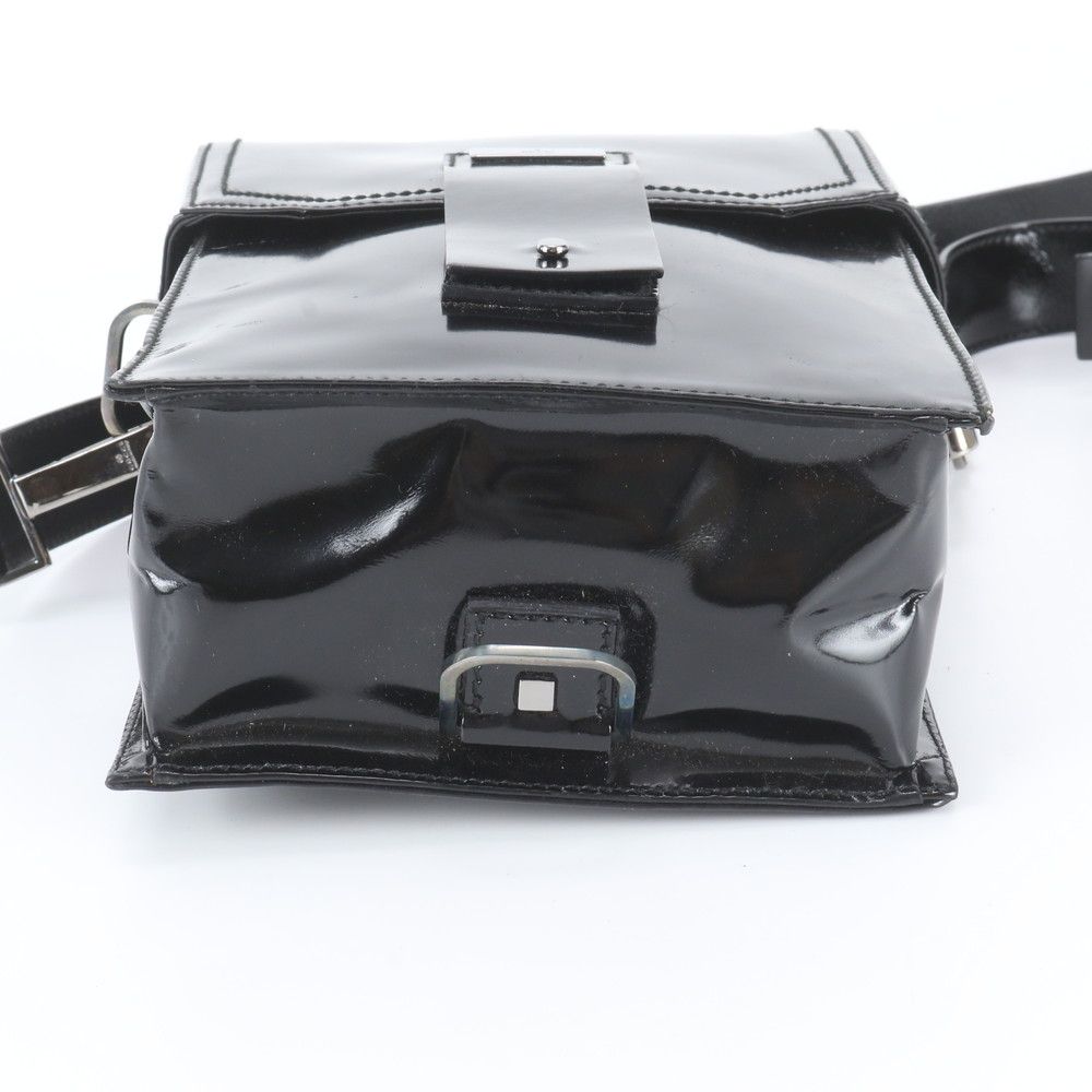 Gucci Leather Shoulder Bag Crossbody Black — view 6