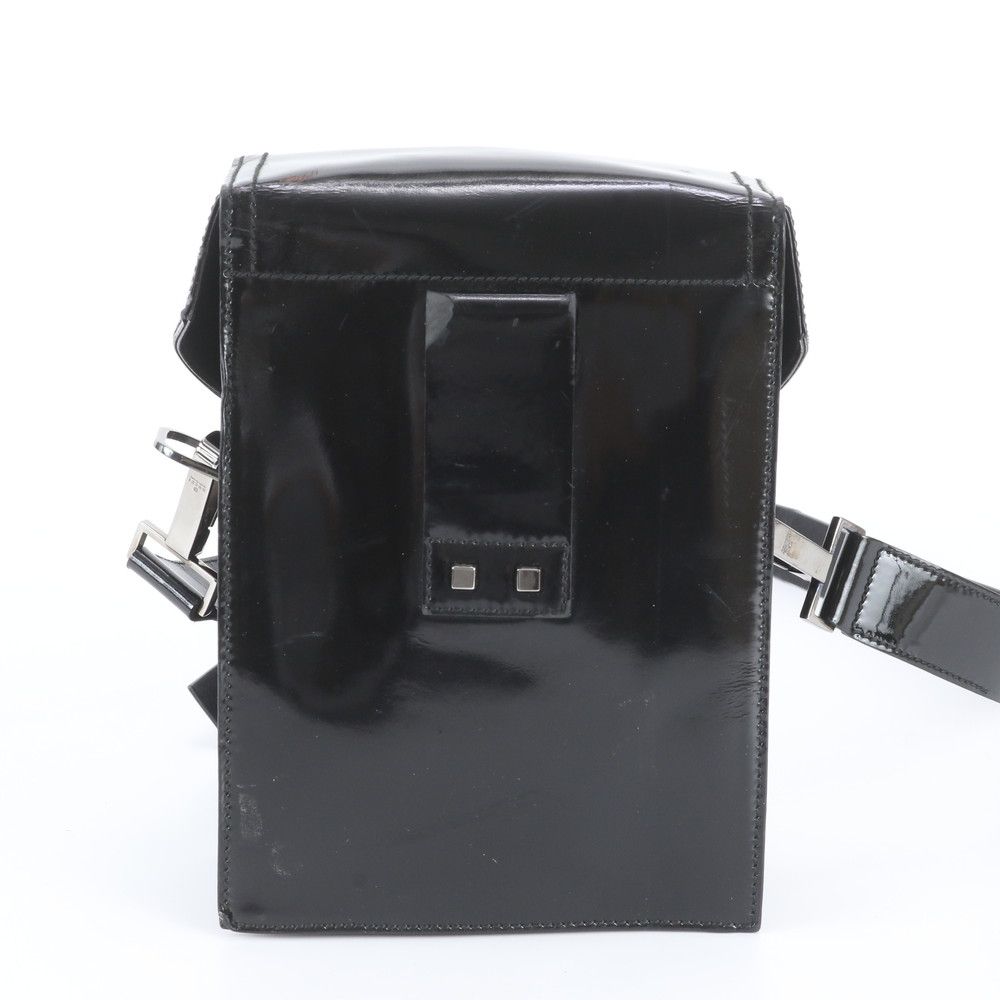 Gucci Leather Shoulder Bag Crossbody Black — view 3