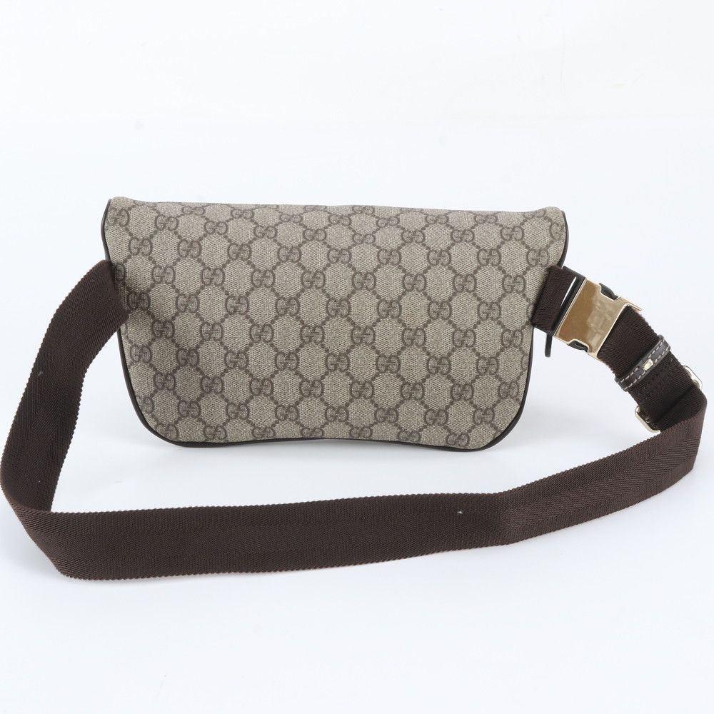 Gucci GG Supreme Leather Belt Bag Body Waist Pouch — view 3