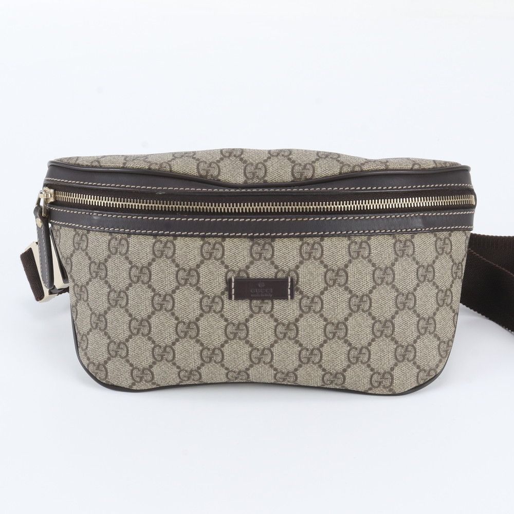 Gucci GG Supreme Leather Belt Bag Body Waist Pouch — view 2
