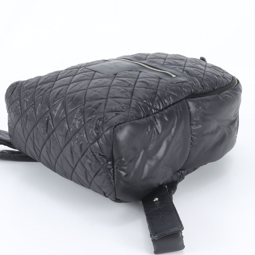 Chanel Coco Cocoon Leather Nylon Backpack — view 4