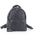 Chanel Coco Cocoon Leather Nylon Backpack