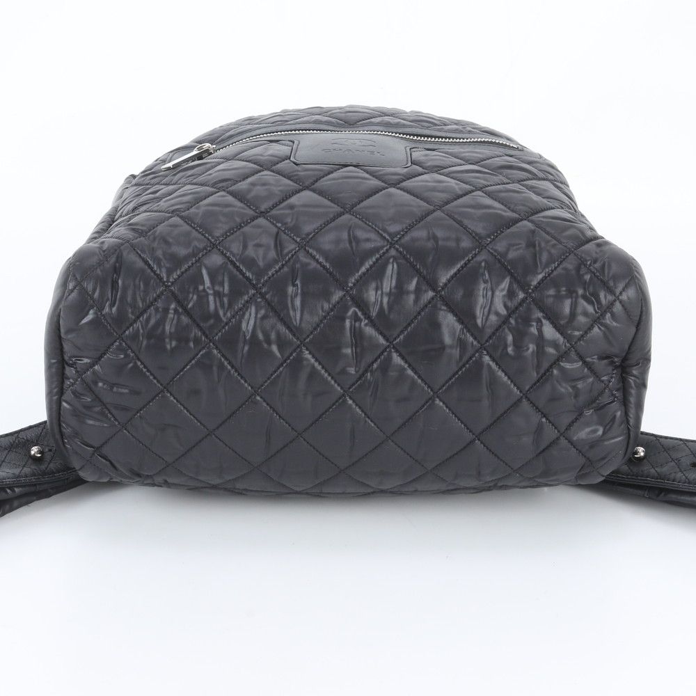 Chanel Coco Cocoon Leather Nylon Backpack — view 6