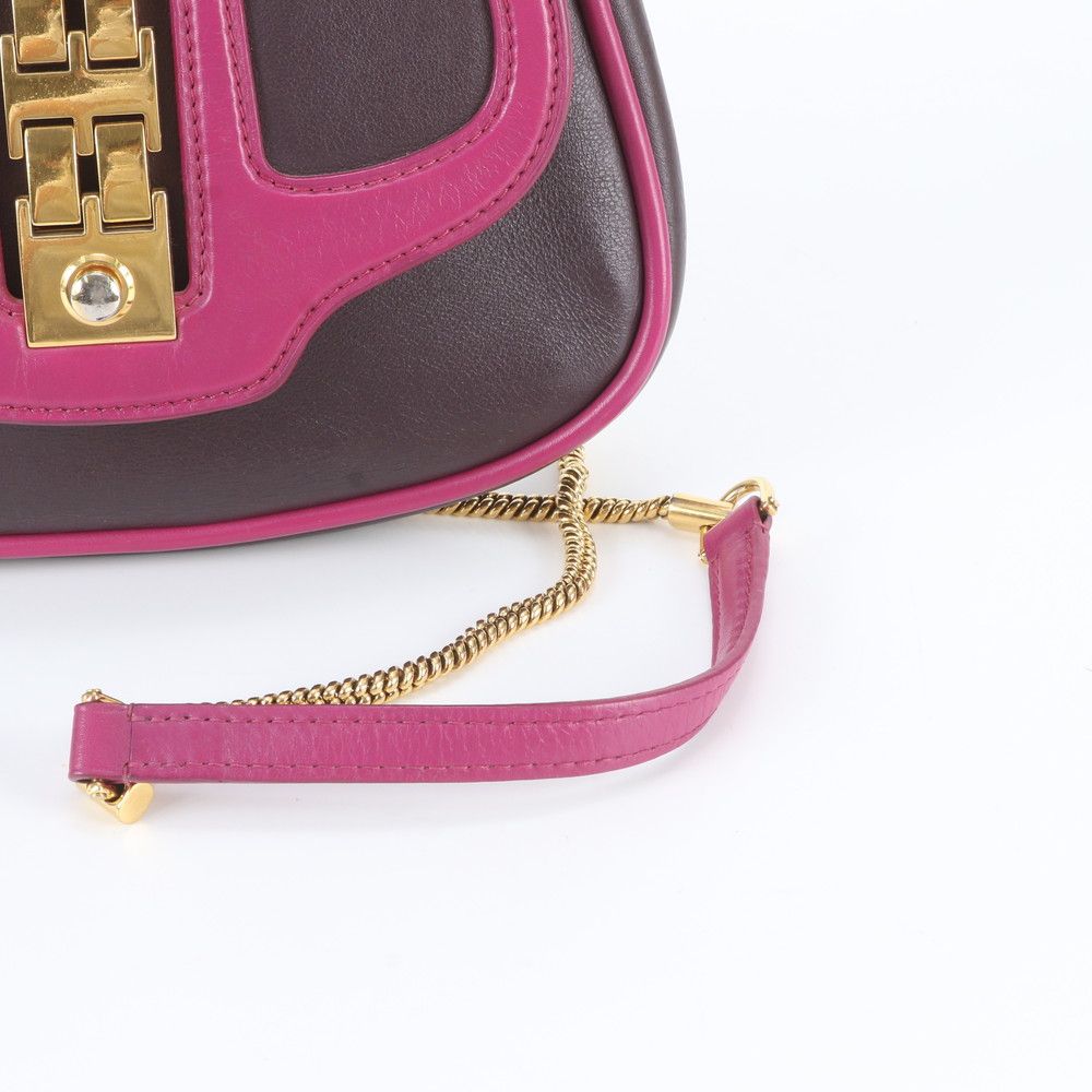 Louis Vuitton Art Deco Trapezio Chain Leather Shoulder Bag — view 2