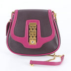 Louis Vuitton Art Deco Trapezio Chain Leather Shoulder Bag