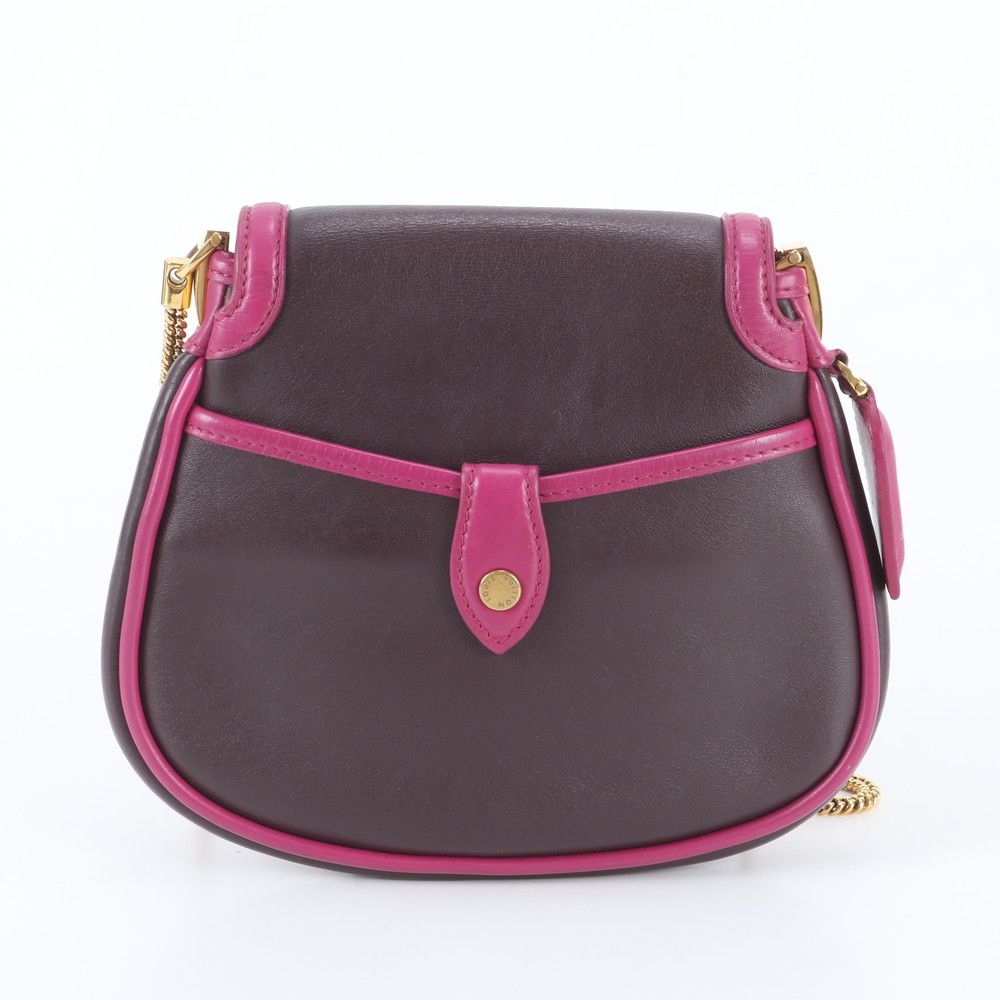 Louis Vuitton Art Deco Trapezio Chain Leather Shoulder Bag — view 3