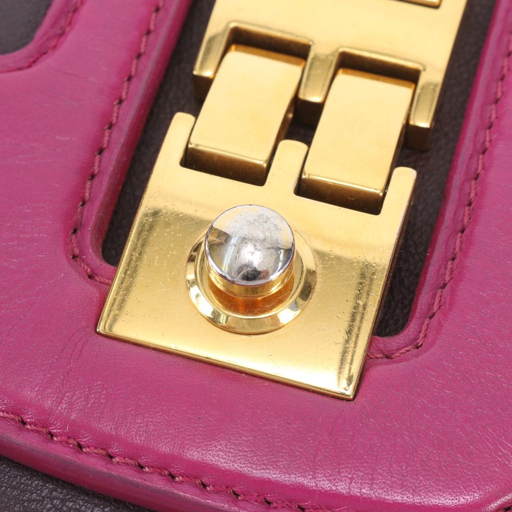 Louis Vuitton Art Deco Trapezio Chain Leather Shoulder Bag — view 8