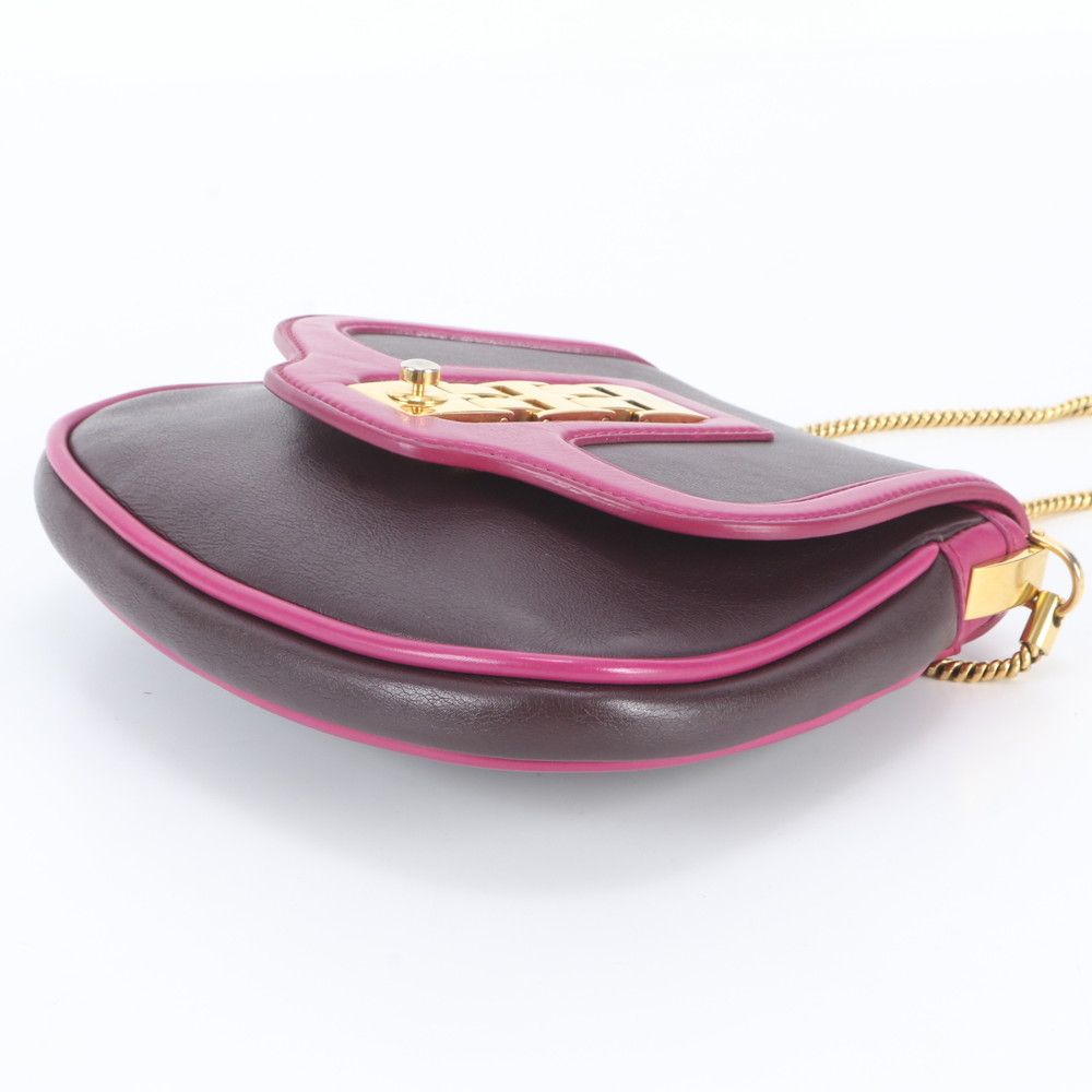 Louis Vuitton Art Deco Trapezio Chain Leather Shoulder Bag — view 4